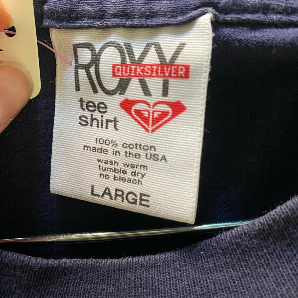 90s Roxy Snowflake Tee - Picture 4 of 4